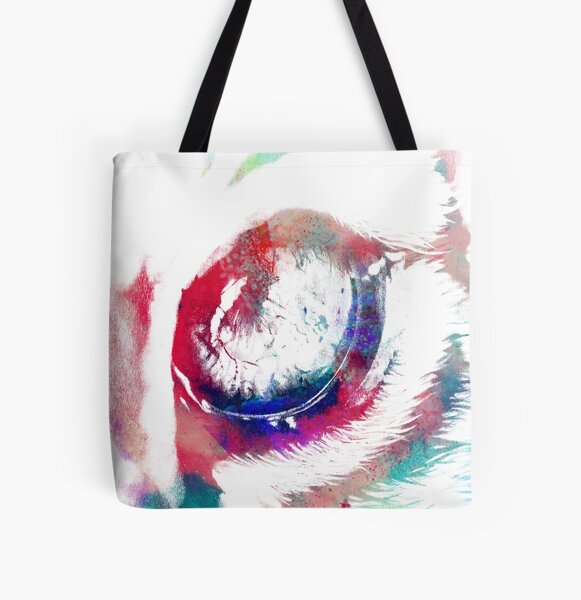 Tiger - Watercolours All Over Print Tote Bag