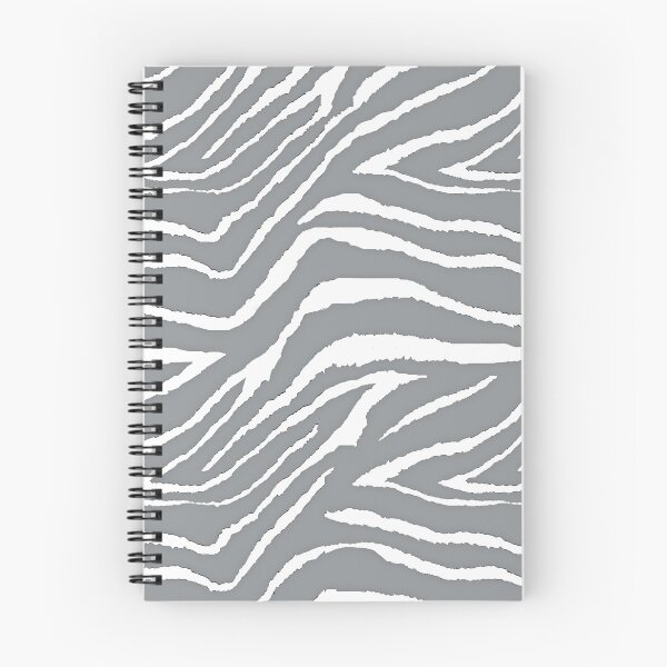 Item preview, Zebra Animal Print Pattern Gray and White designed and sold by Overthetopsm.