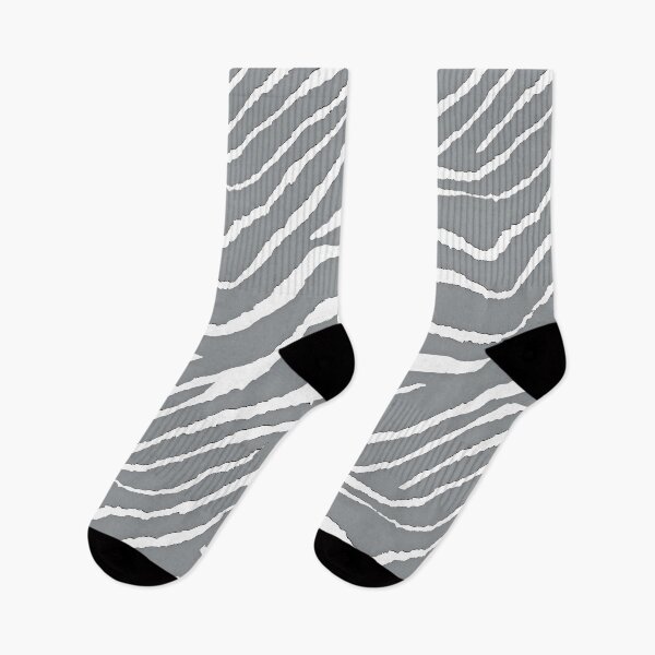 Item preview, Zebra Animal Print Pattern Gray and White designed and sold by Overthetopsm.