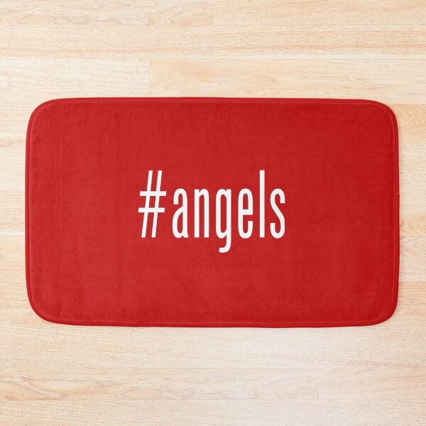 Item preview, Baseball - Hashtag Angels - #angels designed and sold by VintageTeesNow.
