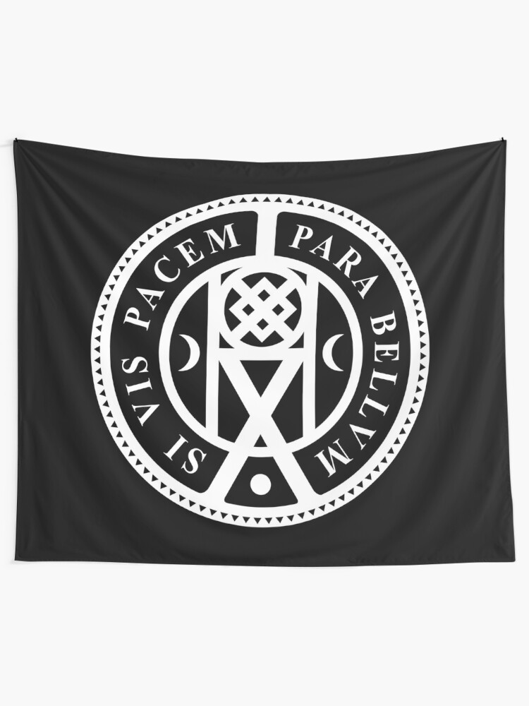 Si Vis Pacem Para Bellum Tapestry By Boxsmash Redbubble