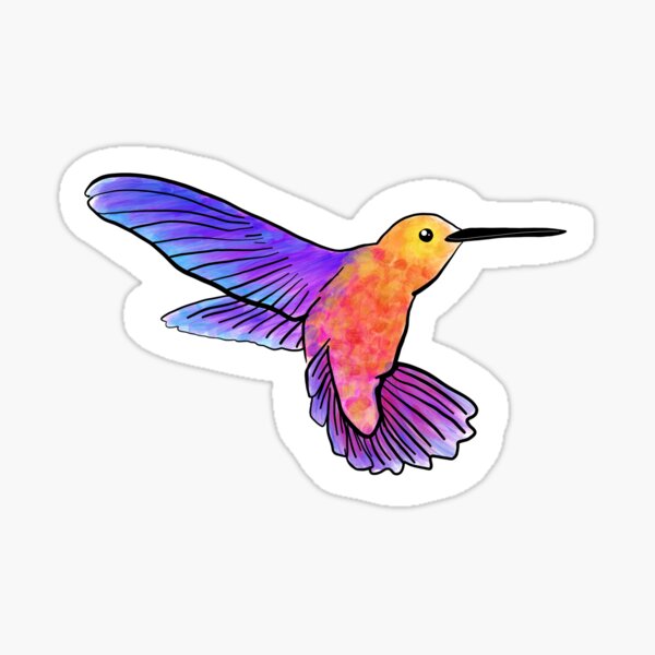 Humming bird Sticker