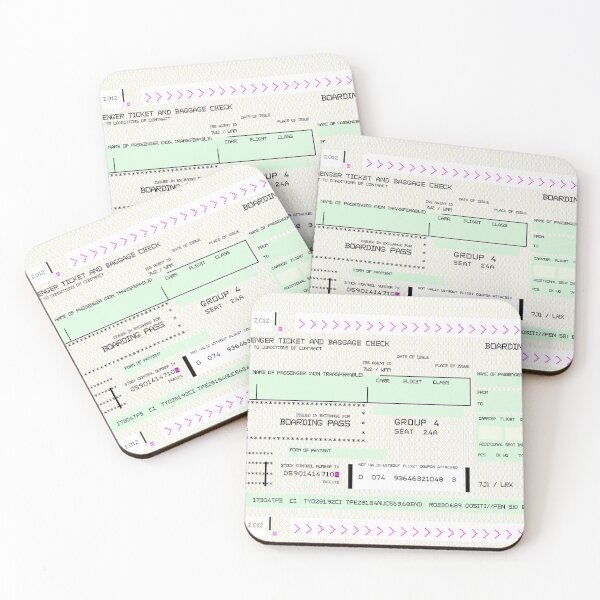 Item preview, Airline Boarding Pass designed and sold by WheresMyMojo.