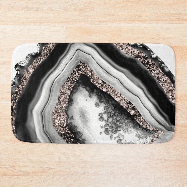Item preview, Agate Rose Gold Glam #4 (Photo of Glitter Only - Not Reflective) designed and sold by Anita's & Bella's Art.