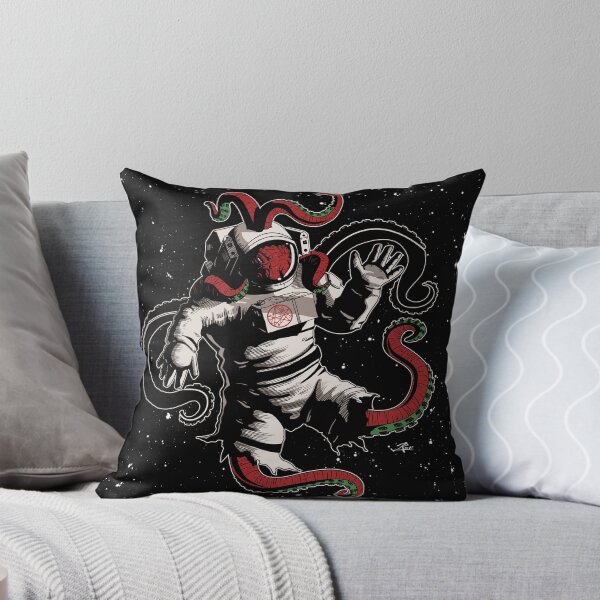 Item preview, Lovecraftian Japanese Octopus Astronaut In Outer Space  designed and sold by Jason Roll.