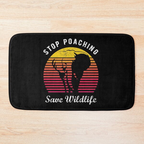 Item preview, Stop Poaching Save Wildlife - Elephant designed and sold by Bangtees.