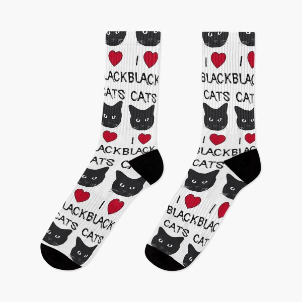 Item preview, I love black cats designed and sold by MeowMusic.