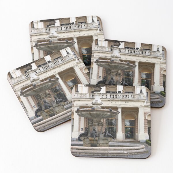 Item preview, Fountain and Slovak National Theatre building Bratislava Slovakia designed and sold by goceris.