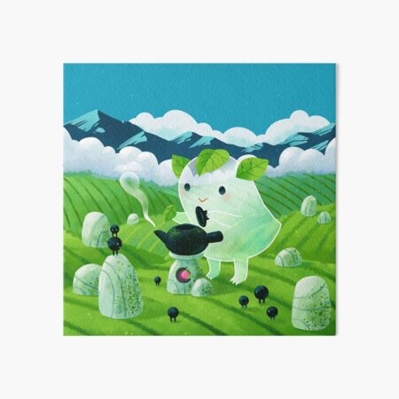 Tea shrine and Tea spirit Art Board Print