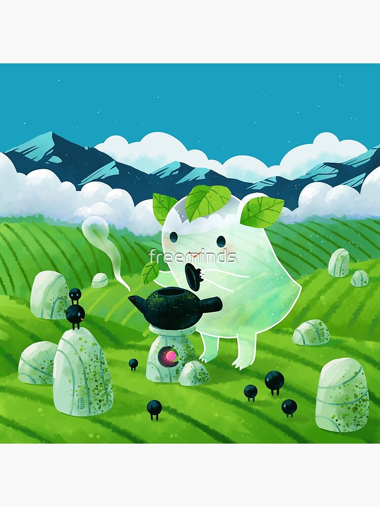 Tea shrine and Tea spirit by freeminds
