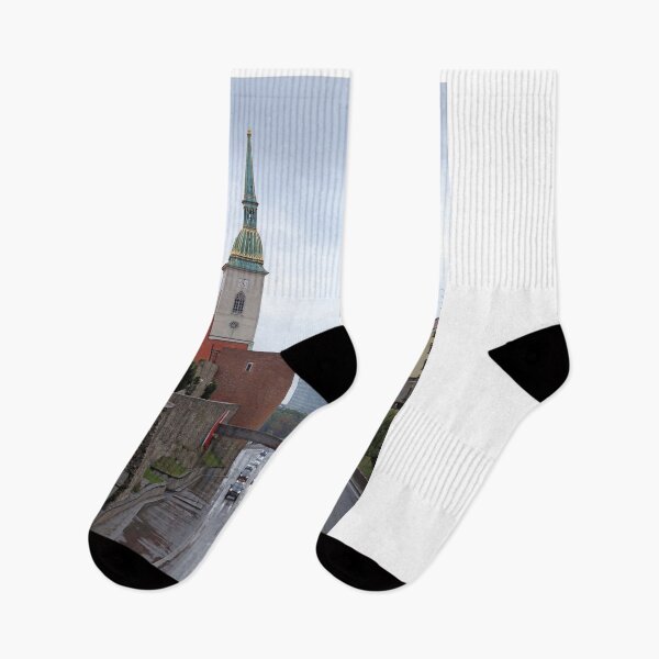 Item preview, Saint Martins Cathedral and New Bridge Bratislava Slovakia designed and sold by goceris.