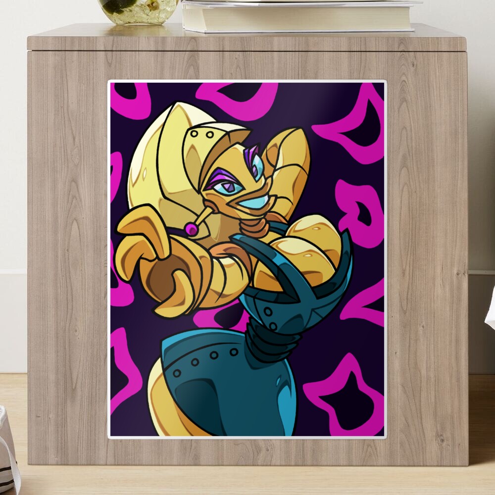 Lovely Angelyne by AnyaUribe Sticker for Sale by secretaccount80 |  Redbubble