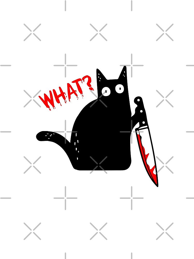 Download "Funny Murderous Cat Holding Knife Halloween Costume ...