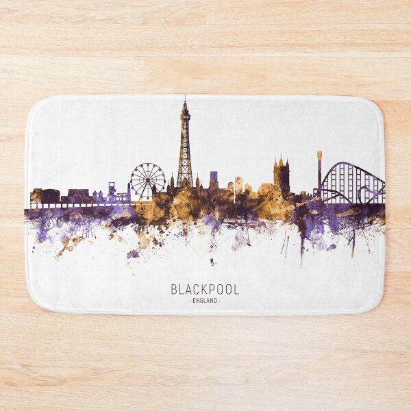 Item preview, Blackpool England Skyline designed and sold by ArtPrints.