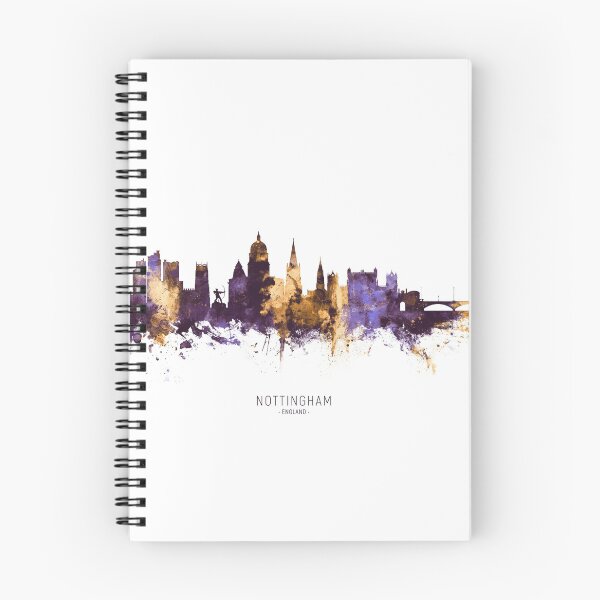Item preview, Nottingham England Skyline designed and sold by ArtPrints.