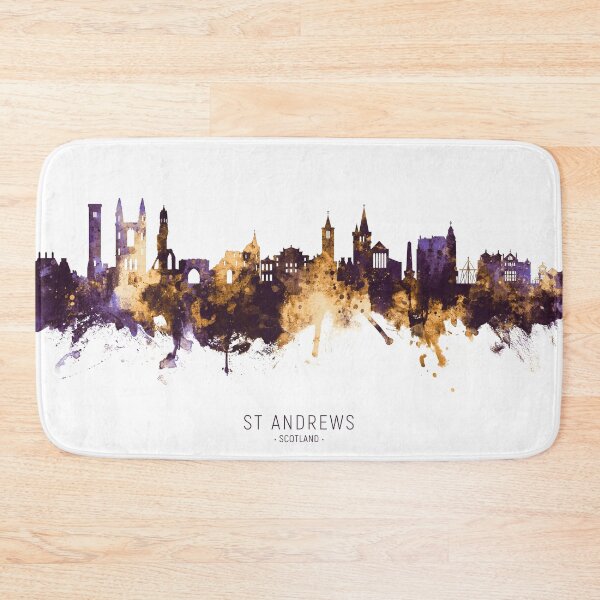 Item preview, St Andrews Scotland Skyline designed and sold by ArtPrints.