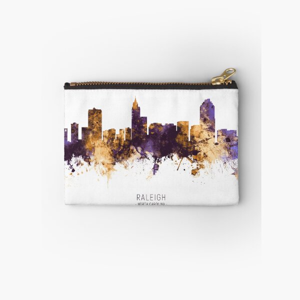 Item preview, Raleigh North Carolina Skyline designed and sold by ArtPrints.
