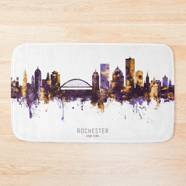 Artikelvorschau, Rochester New York Skyline entworfen und verkauft von ArtPrints.