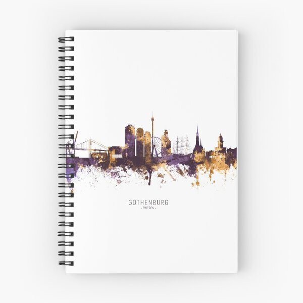 Item preview, Gothenburg Sweden Skyline designed and sold by ArtPrints.