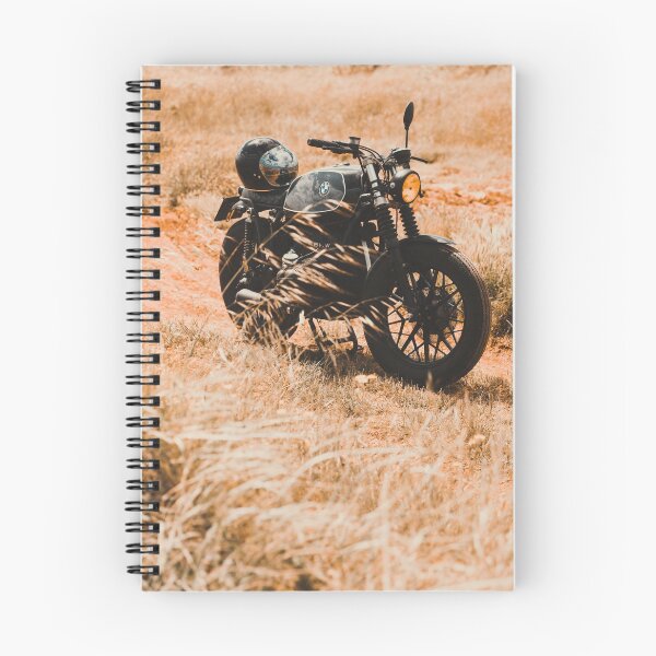 Item preview, Old motorcycle photo, cafe racer, man cave gift, café racer designed and sold by Spallutos.