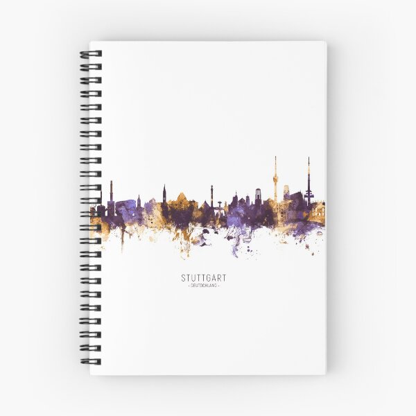 Artikelvorschau, Stuttgart Germany Skyline entworfen und verkauft von ArtPrints.