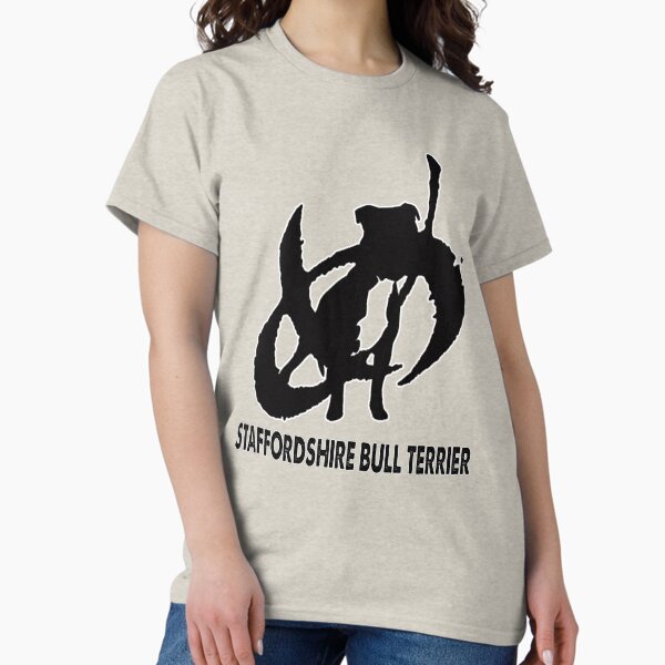 Staffordshire Bull Terrier and Knot Classic T-Shirt