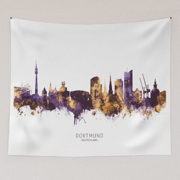 Item preview, Dortmund Germany Skyline designed and sold by ArtPrints.