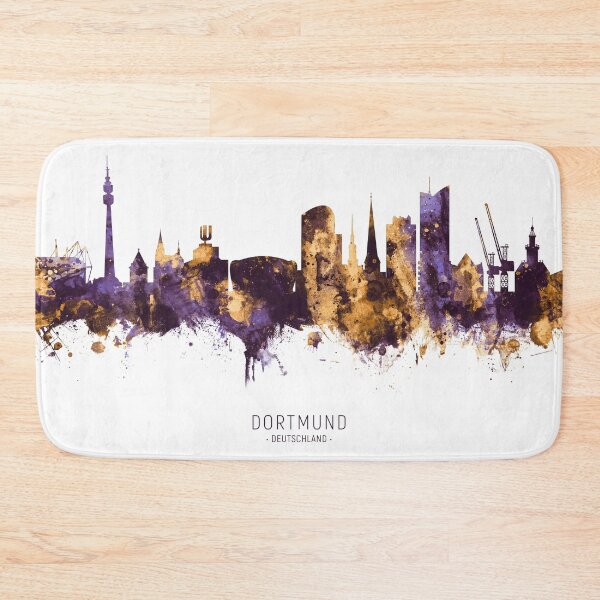 Item preview, Dortmund Germany Skyline designed and sold by ArtPrints.