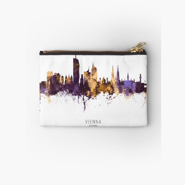 Aperçu de l'œuvre Vienna Austria Skyline créée et vendue par ArtPrints.