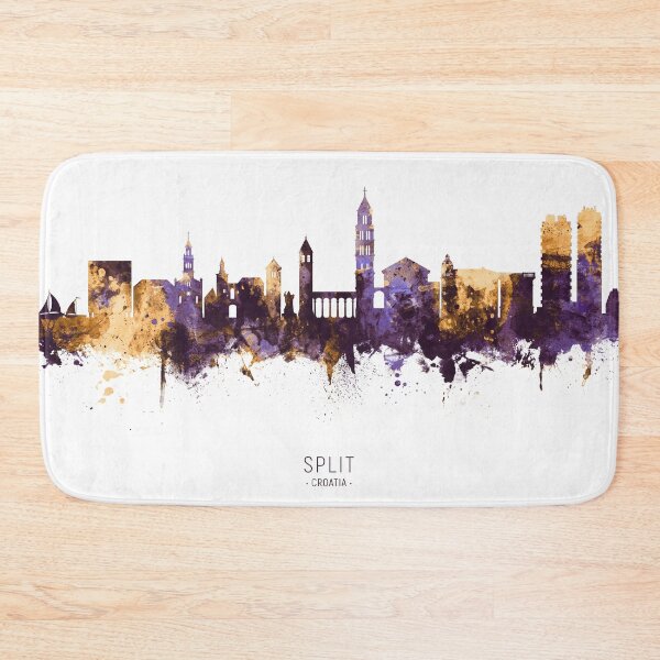 Item preview, Split Croatia Skyline designed and sold by ArtPrints.