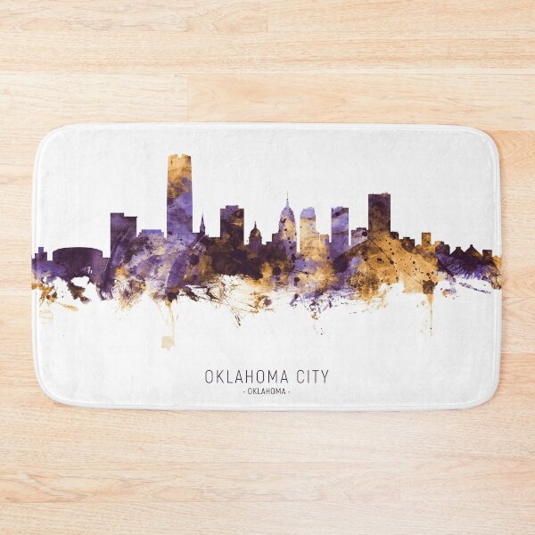 Artikelvorschau, Oklahoma City Skyline entworfen und verkauft von ArtPrints.