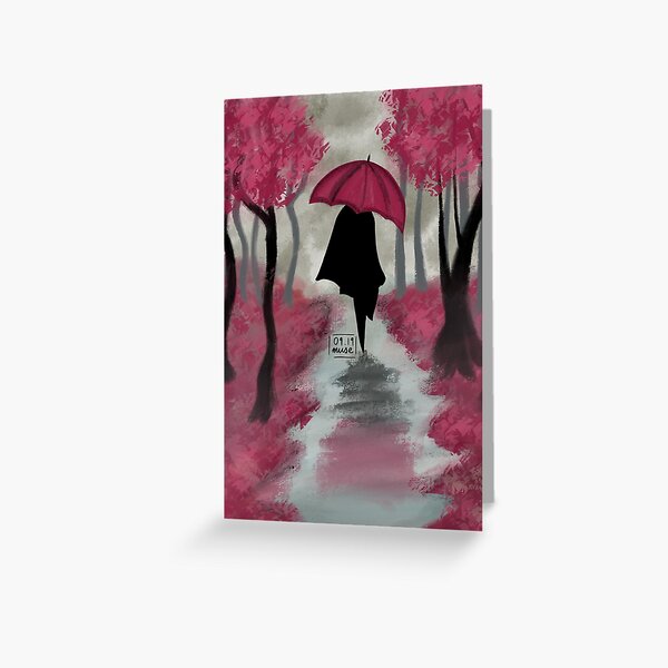 Cherry Blossom Greeting Card