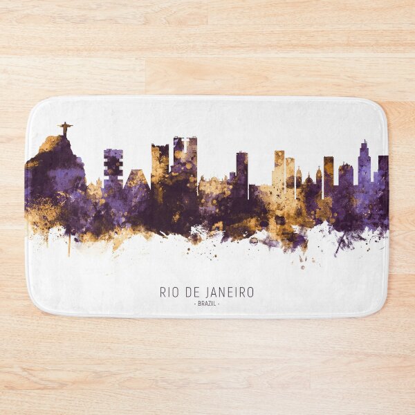 Item preview, Rio de Janeiro Brazil Skyline designed and sold by ArtPrints.