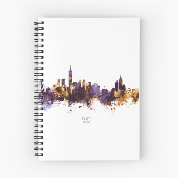 Artikelvorschau, Taipei Taiwan Skyline entworfen und verkauft von ArtPrints.