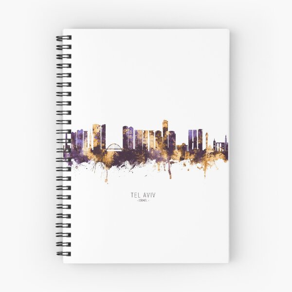 Item preview, Tel Aviv Israel Skyline designed and sold by ArtPrints.