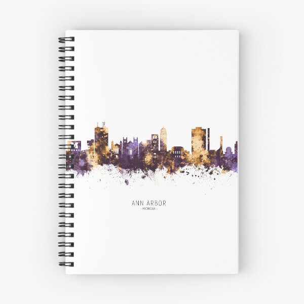 Item preview, Ann Arbor Michigan Skyline designed and sold by ArtPrints.
