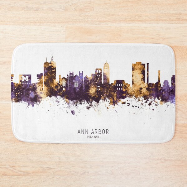 Item preview, Ann Arbor Michigan Skyline designed and sold by ArtPrints.