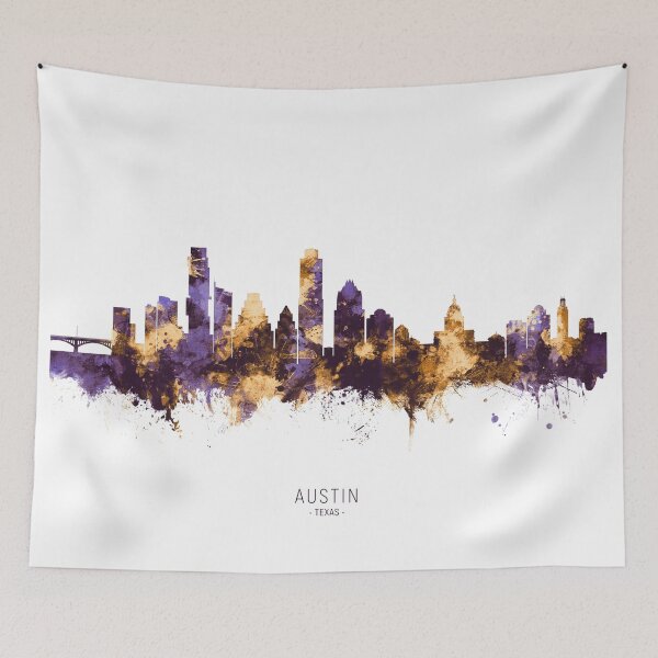 Item preview, Austin Texas Skyline designed and sold by ArtPrints.
