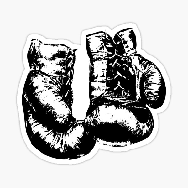 "Boxing Gloves" Sticker by SamuelMolina Redbubble