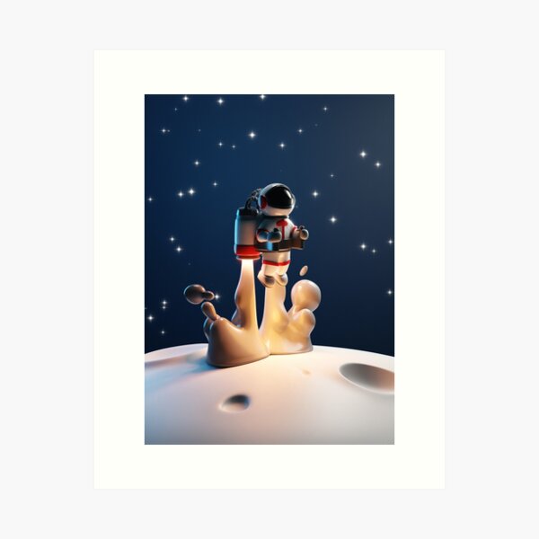 Jetpack v1 Art Print