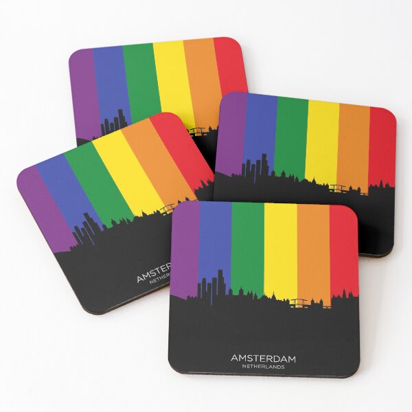 Item preview, Amsterdam The Netherlands Skyline designed and sold by ArtPrints.