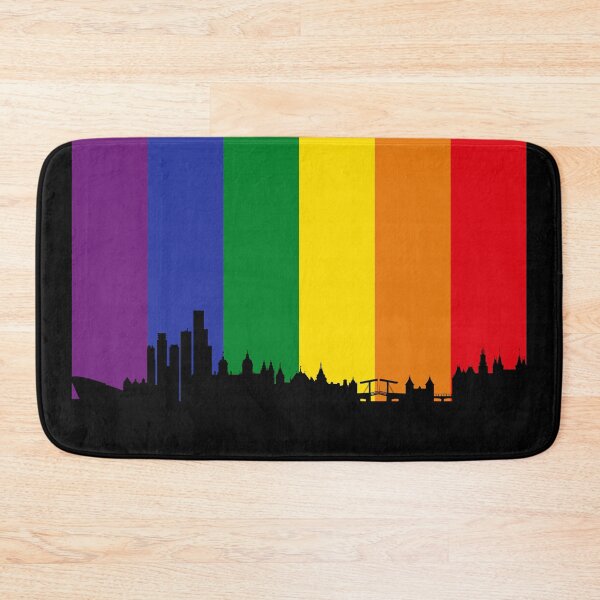 Item preview, Amsterdam The Netherlands Skyline designed and sold by ArtPrints.