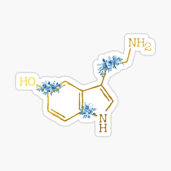 Download Serotonin Stickers | Redbubble