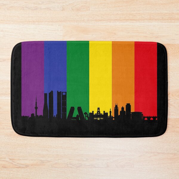 Aperçu de l'œuvre Madrid Spain Skyline créée et vendue par ArtPrints.