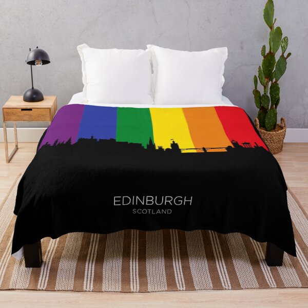 Item preview, Edinburgh Scotland Skyline designed and sold by ArtPrints.
