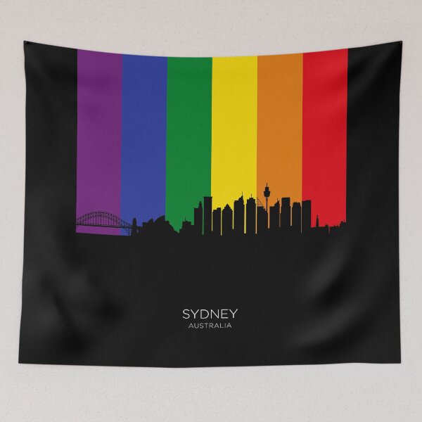 Item preview, Sydney Australia Skyline designed and sold by ArtPrints.