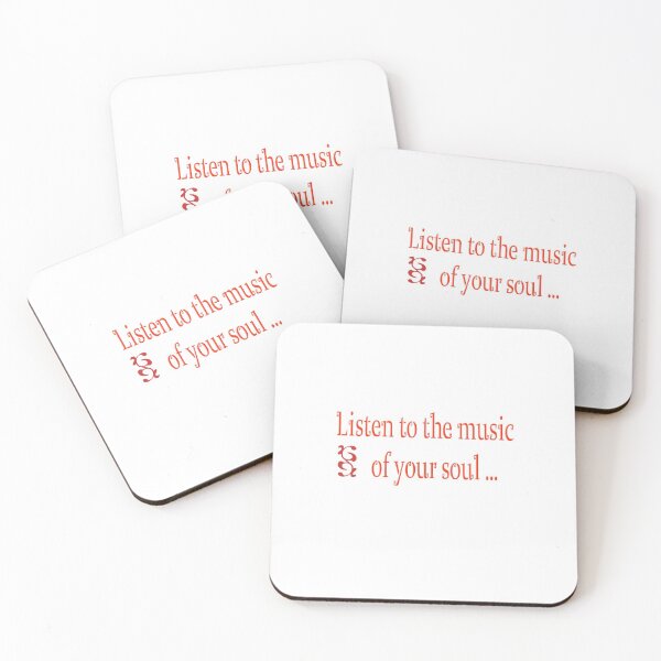 Item preview, T-shirt, inspiring and fun motivation - "Listen to the music of your soul". designed and sold by Ralek.