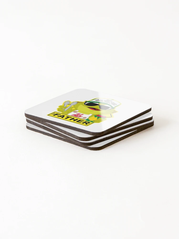 Thumbnail 4 of 5, Coasters (Set of 4), Toad Rage! THE FATHER designed and sold by Dion Summergreene.