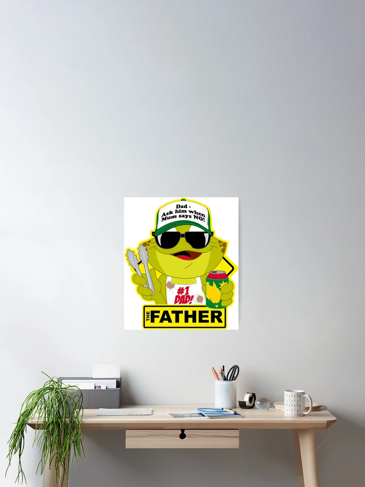 Thumbnail 2 of 3, Poster, Toad Rage! THE FATHER designed and sold by Dion Summergreene.