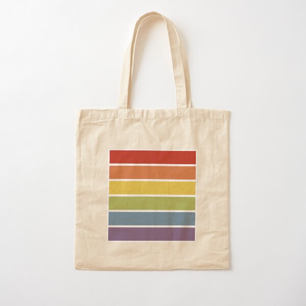 Artikel-Vorschau von Retro gedämpfte Farbgestreifter homosexueller Stolz-Regenbogen, designt und verkauft von Ricaso.